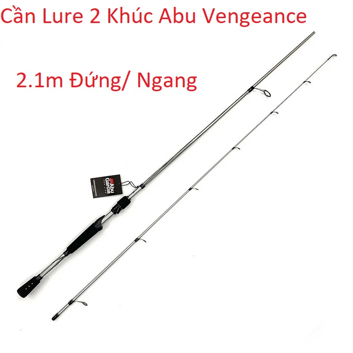 Cần Câu Lure 2 Khúc Abu Vengeance 2.1m Đứng Và Ngang