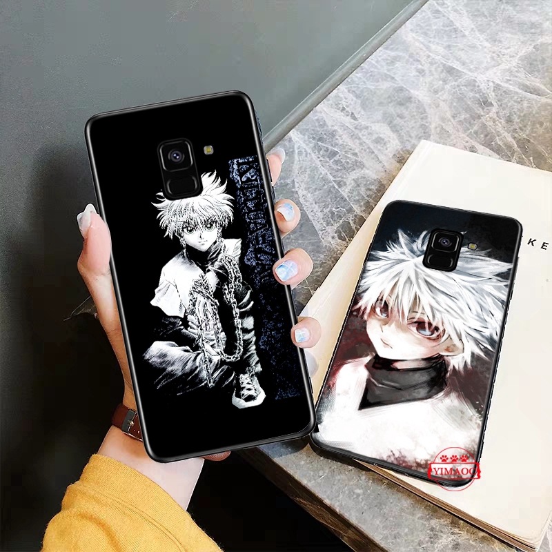 Samsung A3 2016 2017 A5 A6 Plus 2018 A7 A8 A9 J6 257B Hunter X Hunter Anime Coque Soft Case