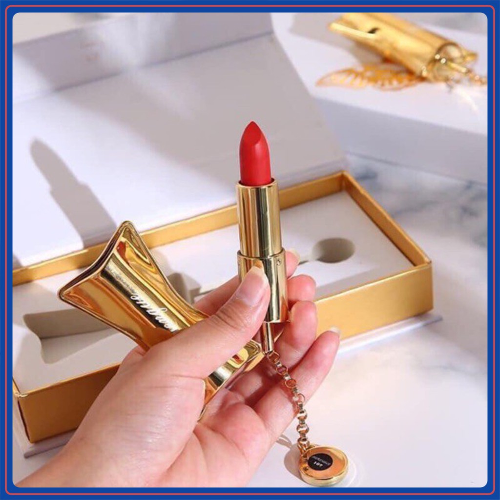 [Hàng Có Sẵn] Son Hojo Cao Cấp Nơ Vàng, Chất Son Đẹp, Sáng Bóng | BigBuy360 - bigbuy360.vn