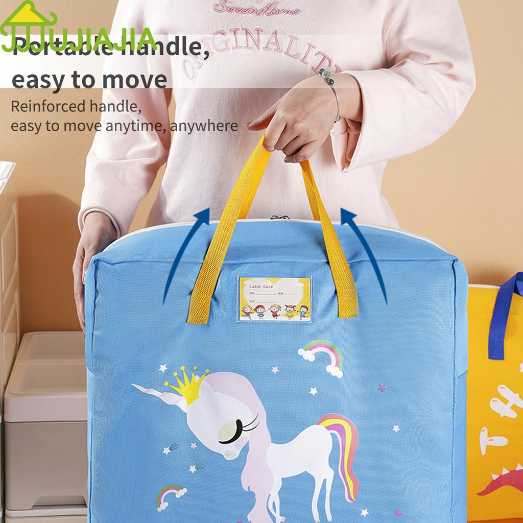 Túi JUJIAJIA Vải Oxford Đựng Chăn Màn Quần Áo Gọn Gàng Tiện Dụng