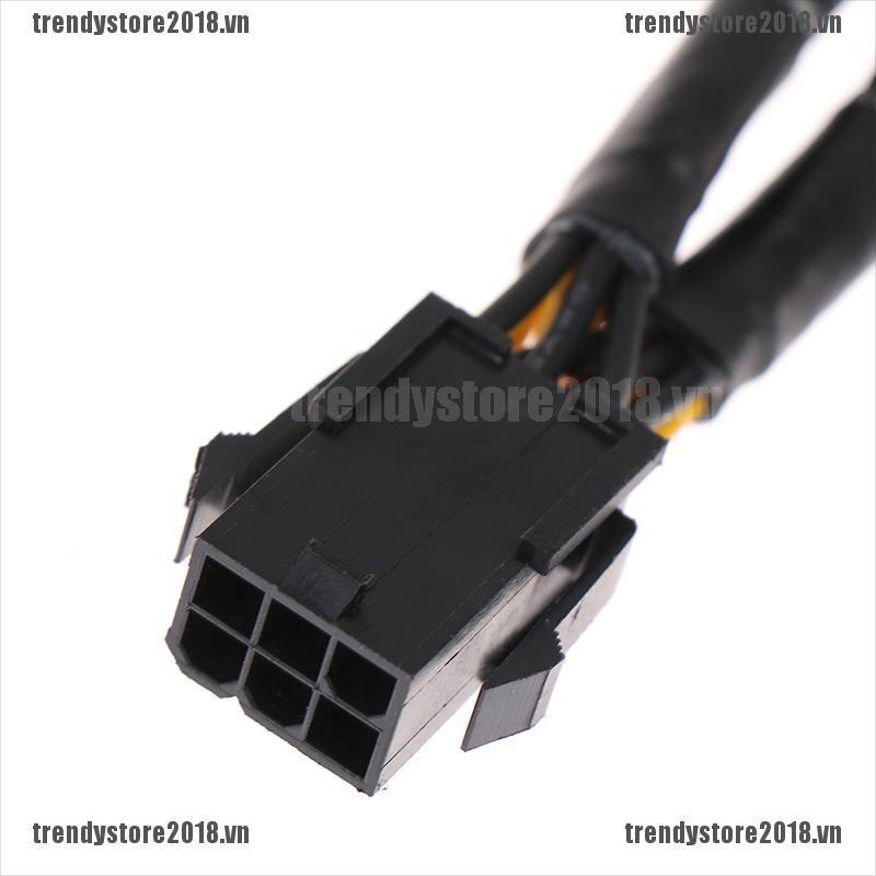 Card Đồ Họa Pci-E 6pin Female Sang Dual 8pin (6 + 2) | BigBuy360 - bigbuy360.vn