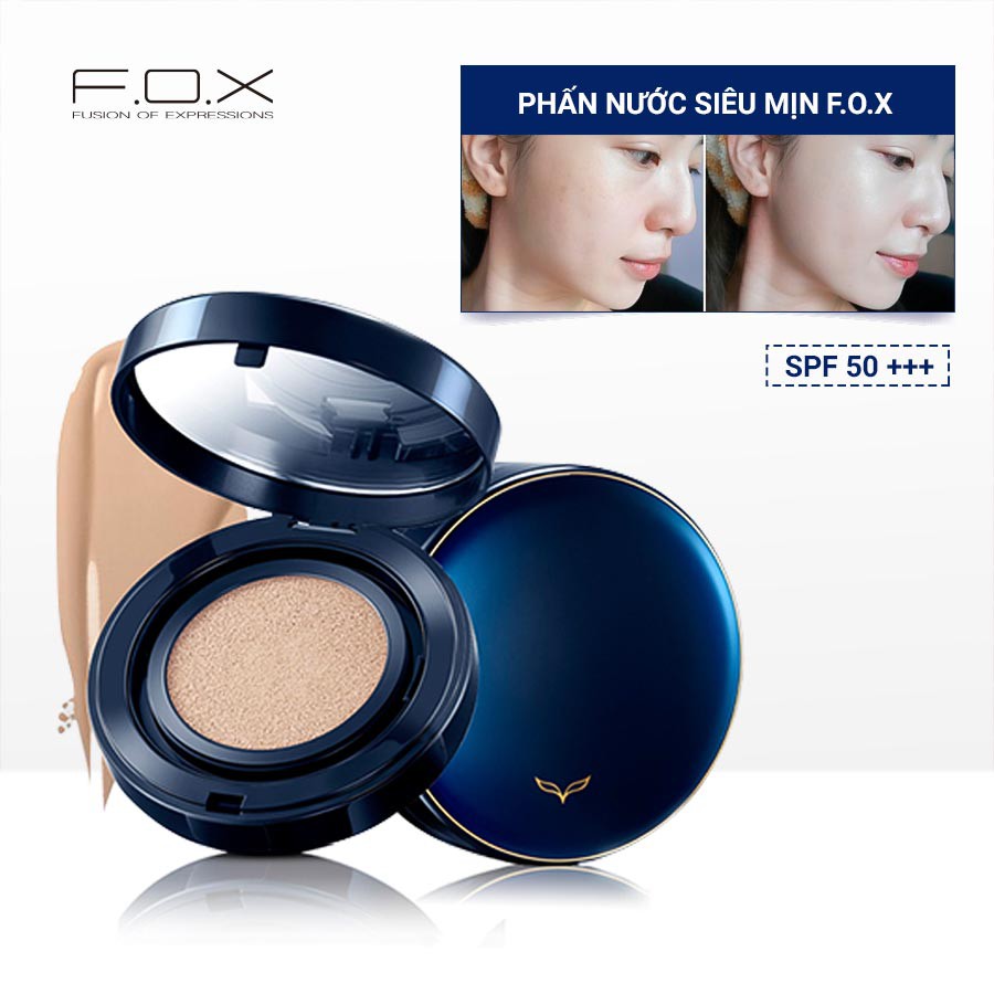 Phấn Nước Siêu Mịn 5 trong 1  F.O.X - SPF50★★★ Shining Cushion Foundation 15g