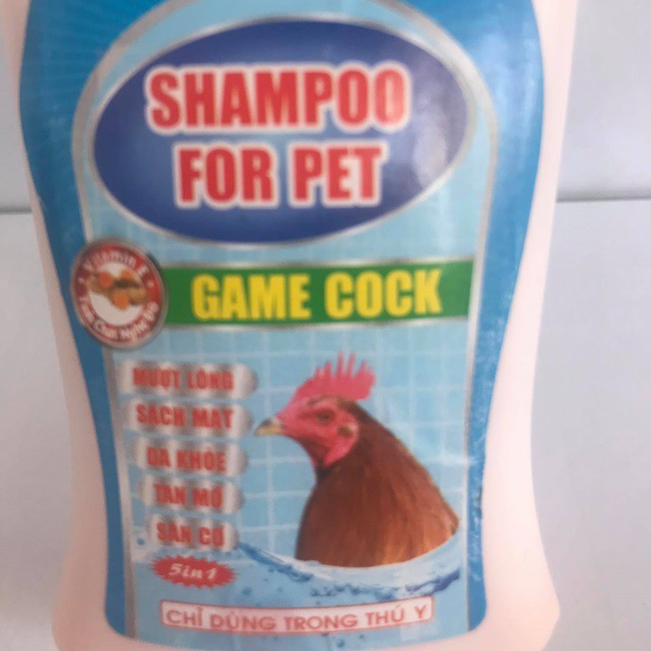 XÀ BÔNG TẮM GÀ CHUYEN TRI MAT CHO GÀ ĐÁ - CHAI 100ML
