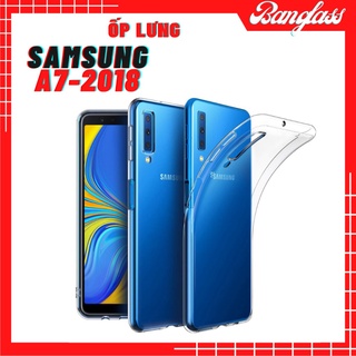Ốp lưng samsung galaxy dẻo trong suốt a7 2018