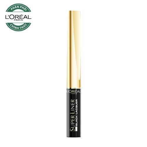 Bút Kẻ Mắt Nước L’oreal Màu Đen Super Liner Black Lacquer
