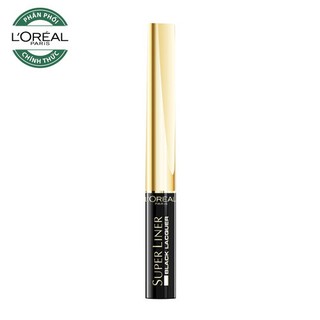 Bút Kẻ Mắt Nước L’oreal Màu Đen Super Liner Black Lacquer