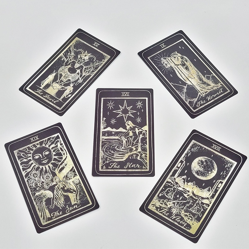 Bộ Bài Luna Somnia Tarot Mạ Vàng G3