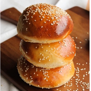 0 Vỏ bánh BURGER nguyên cám, bánh mì nguyên cám healthy eatclean