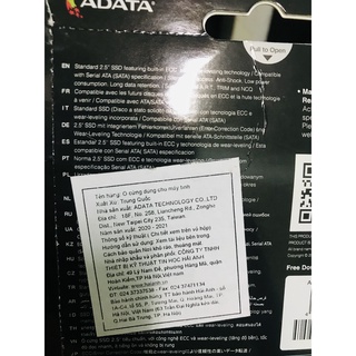 Ổ cứng SSD ADATA SU650 120GB 2.5" Sata III