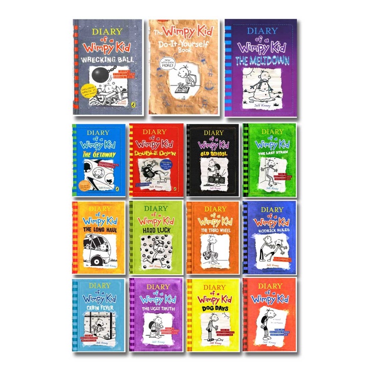 Wimpy kid Full + file nghe (bản chất lượng tốt, giấy vàng chống lóa)