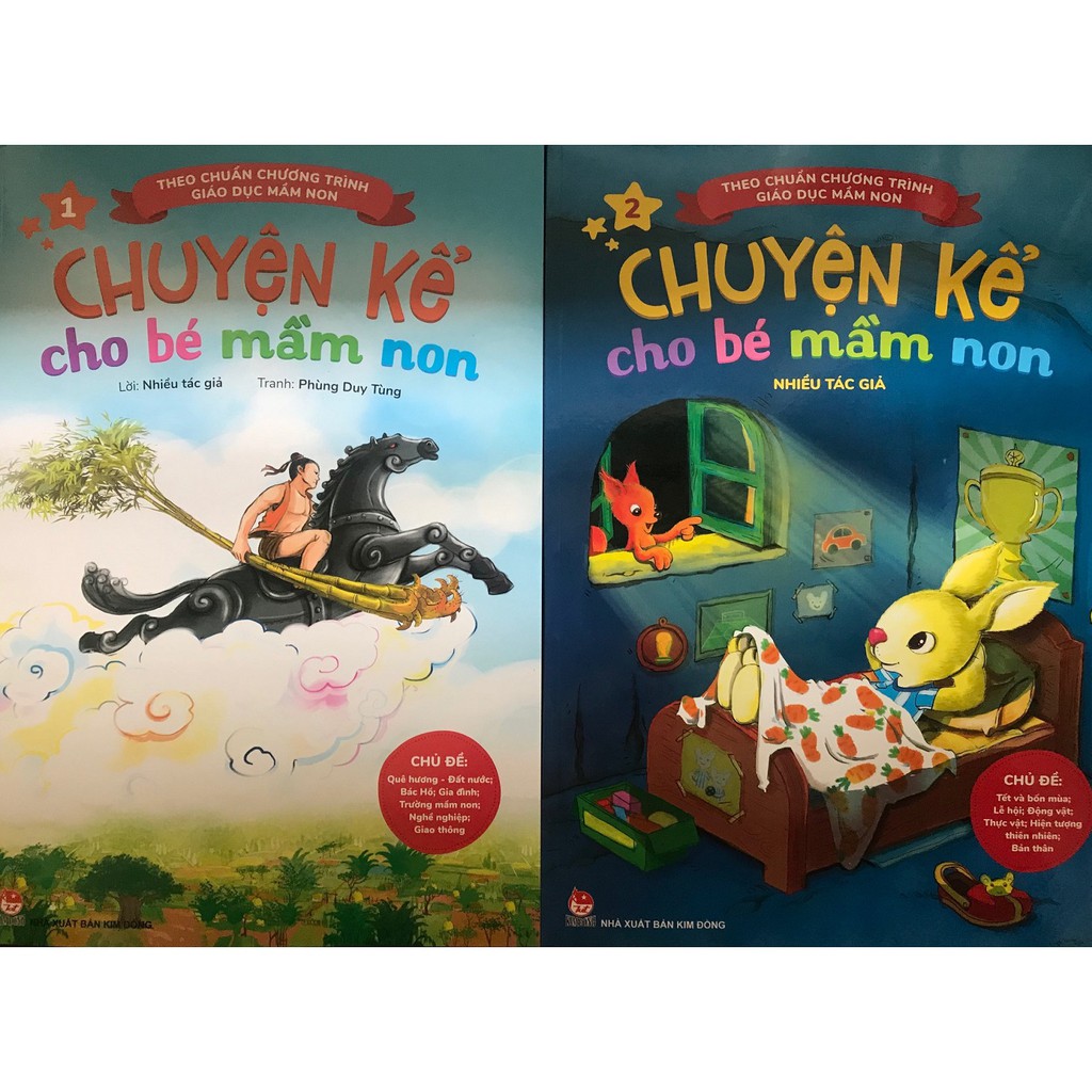 Sách  Chuyện Kể Cho Bé Mầm Non (Bộ 2 Tập) - Theo Chuẩn Chương Trình Giáo Dục Mầm Non