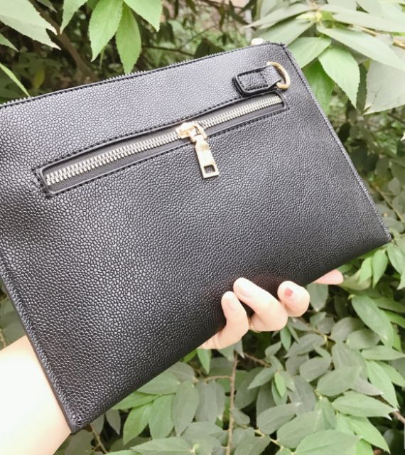 Clutch cầm tay nam V.s da xịn