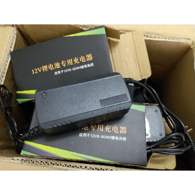 Sạc 12.8V, 14.6V 5A, 10A Tích hợp Quạt làm mát. Sạc Cho pin sắt LFP, Lifepo4