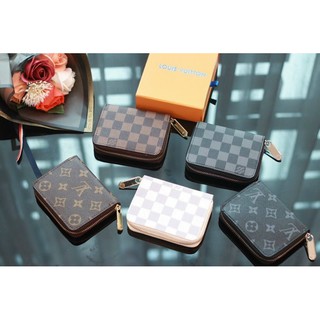 Ví nhỏ khoá miệng. ví cầm tay khoá kéo hàng Súp pơ có hộp