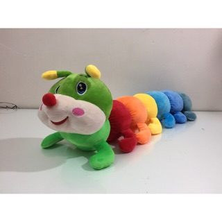 Gối ôm hình con sâu nhiều màu cho bé