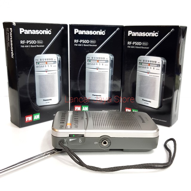 Radio Fm / Am Panasonic Rf-P50D 2 Band