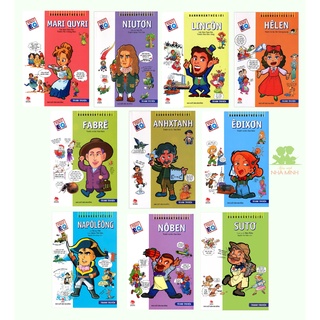 Sách – Danh Nhân Thế Giới (bộ 10 cuốn) - Cuốn lẻ tùy chọn