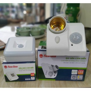 Đui đèn cảm biến Rạng Đông