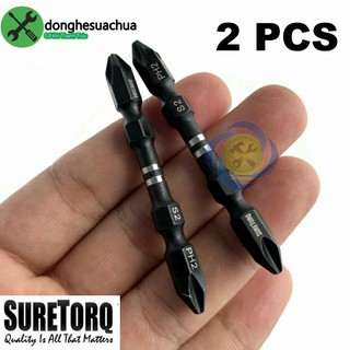 Đầu bắn vít suretorq 0673-0302ts 2 đầu bake ph2x65mm
