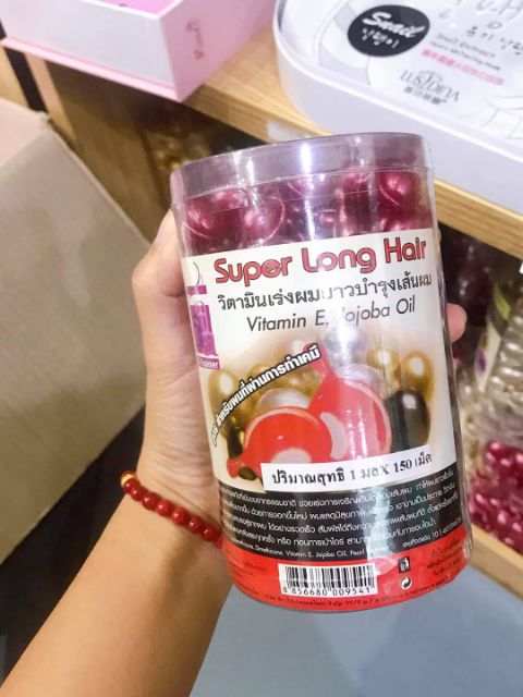 (LẺ 1 VIÊN)Serum Dưỡng Tóc Super Long Hair Thái Lan