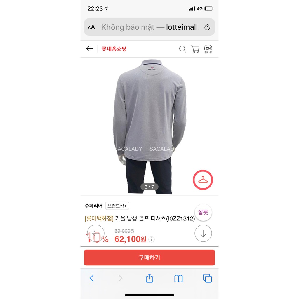 Áo Giữ Nhiệt Nam Tay Dài Imperial Cắt Nhãn - 2820 | BigBuy360 - bigbuy360.vn