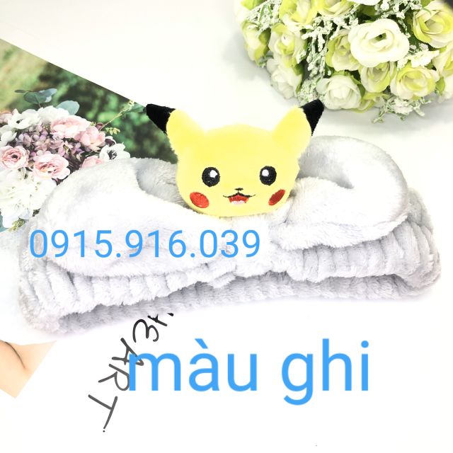 Băng đô rửa mặt pika mềm mịn, Băng đô đắp mặt