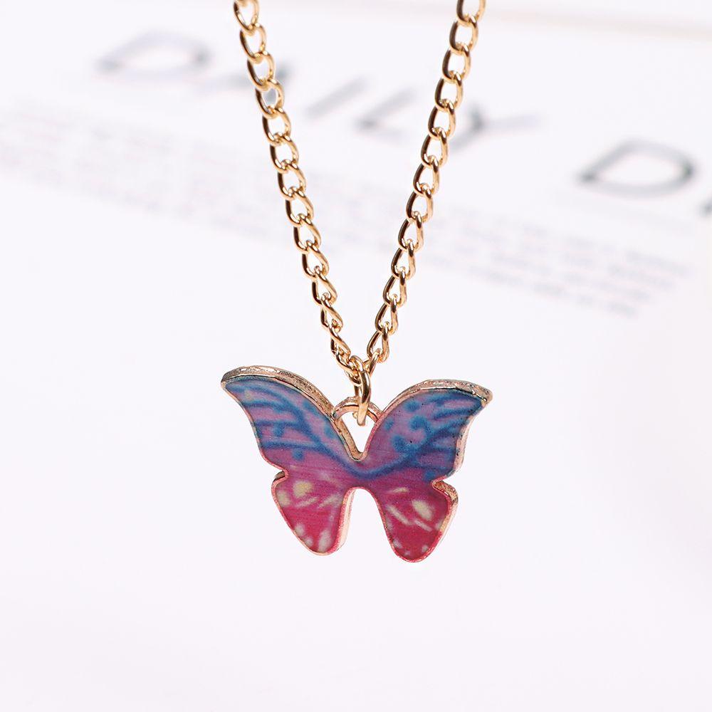 Vòng cổ Mặt Hình Bướm Thời Trang Cho Nữ