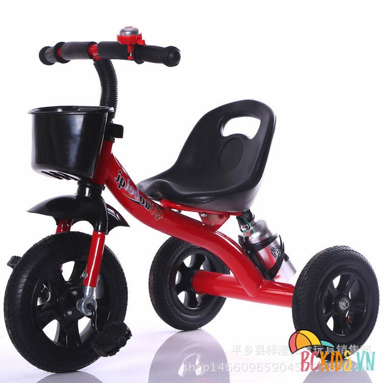 Xe đạp ba bánh bình nước có giỏ đựng cho bé BC-611