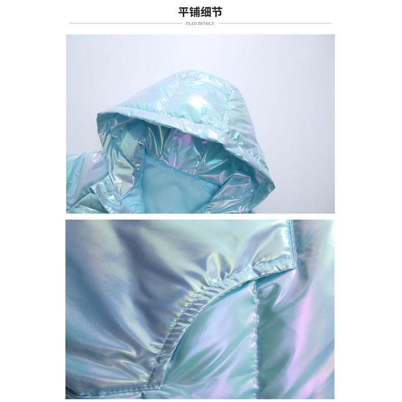 ✻Áo Khoác Cotton Xinh Xắn Dành Cho Bé✻Áo Khoác Phao Có Nón Nhiều Màu Sắc Phong Cách Thu Đông Mới Cho Trẻ Em