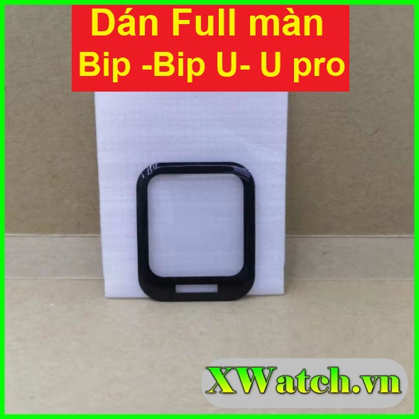 Miếng dán cong 3D Full màn Xiaomi Amazfit BIP / Bip U / U pro chống xước