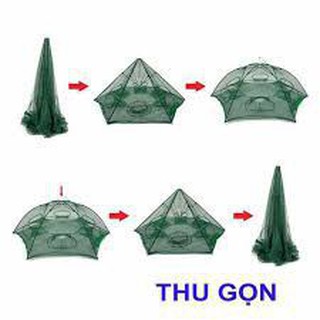 [CHẤT LƯỢNG TỐT] Lồng bát quái đánh bắt cá 8 cửa|do cau99| ( rẻ vô địch )