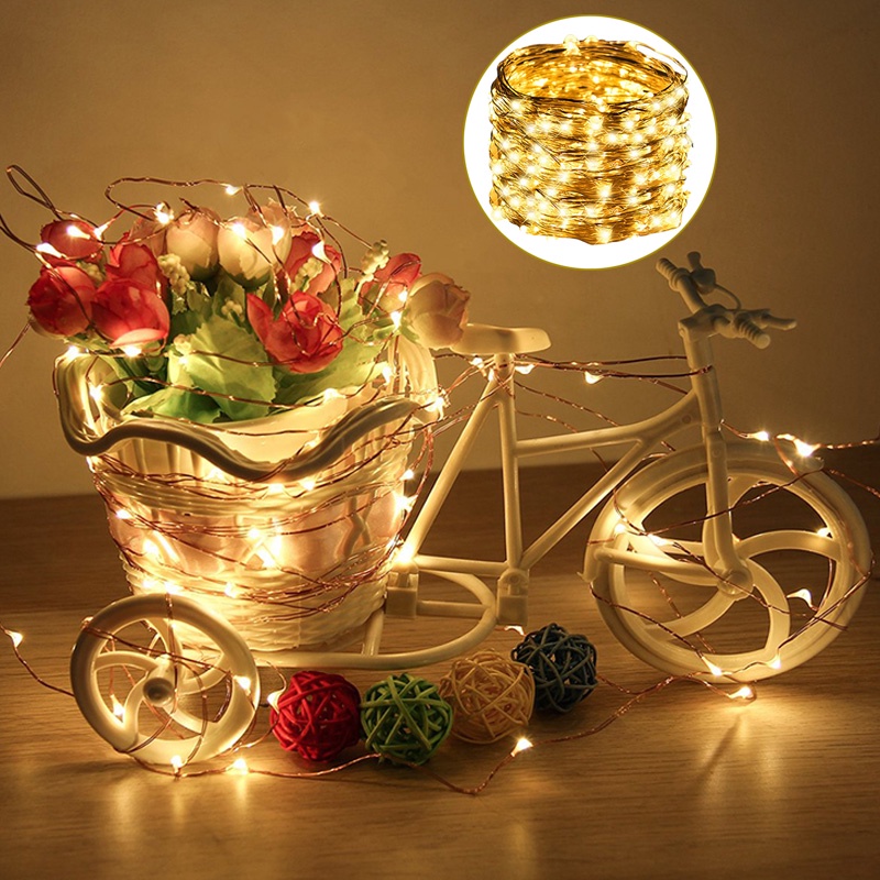 Dây Đèn LED 5/10/20M Chống Thấm Nước Trang Trí Sinh Động