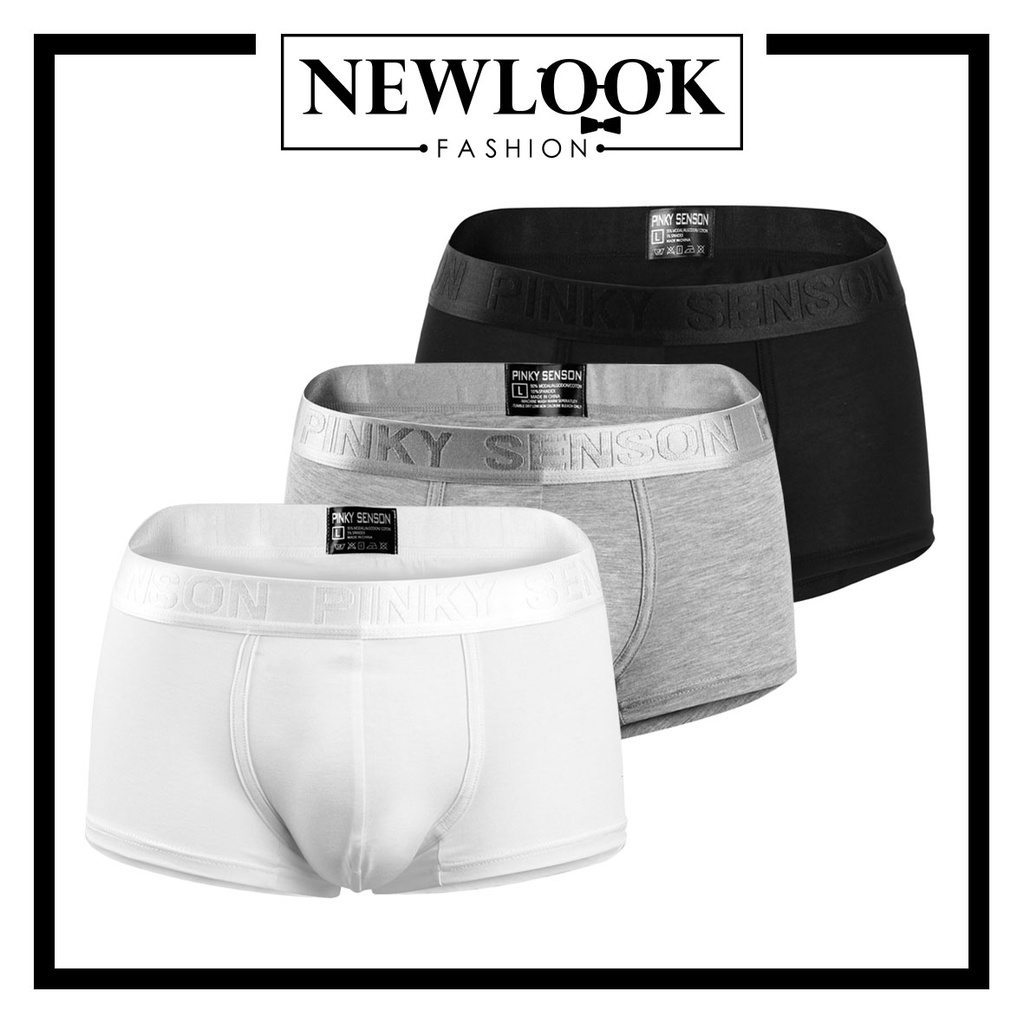 ★ [HÀNG LOẠI 1] QUẦN LÓT NAM BOXER SỊP ĐÙI THUN COTTON CO GIÃN THẤM HÚT MỒ HỒI TỐT BẢNG LƯNG QUẦN SENSON SÁNG BÓNG ĐẸP