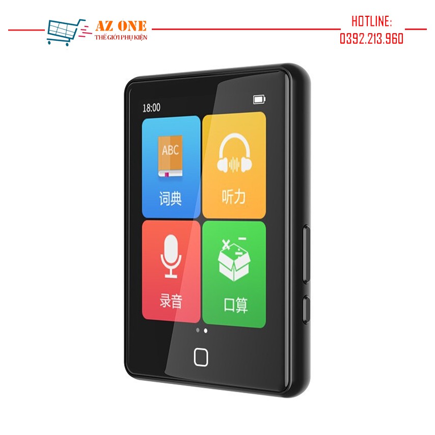 Máy Nghe Nhạc MP3 Màn Hình Cảm Ứng 2.8 Inch Ruizu M20 Bộ Nhớ Trong 16GB - Hàng Chính Hãng