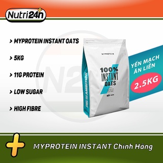 Myprotein oats Yến Mạch Bột - Bột Yến Mạch Oat - Nhiều Vị - Có thể Pha với nhiều loại thức uống như whey protein 2.5KG