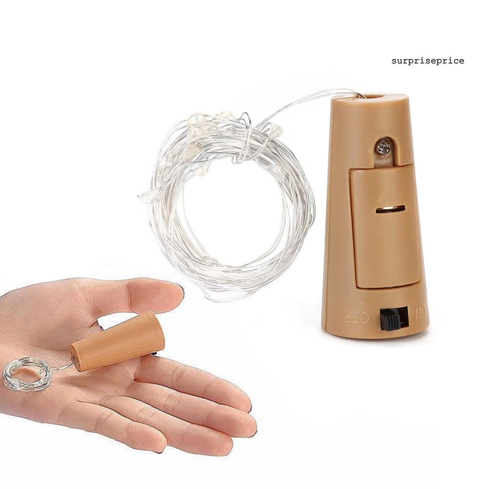 Dây Đèn Led 10 Bóng Dài 100cm Trang Trí Chai Rượu