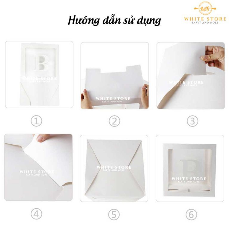 Hộp ĐỰNG BONG BÓNG trong suốt - BALLOON BOX trang trí thôi nôi, sinh nhật và party