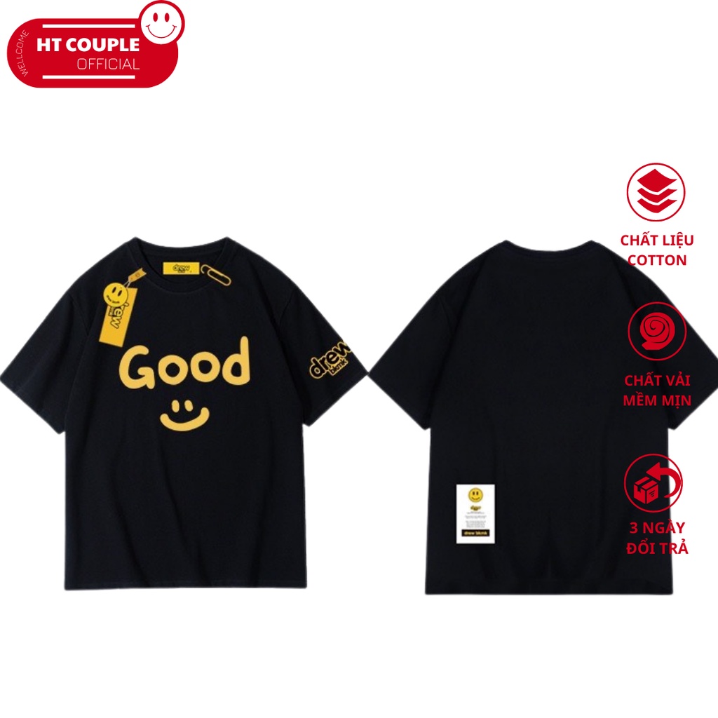 Áo Thun Đôi Unisex, Áo Thun Đôi In Hình FS05