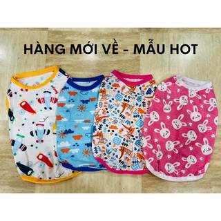 Áo ba lỗ cho chó mèo