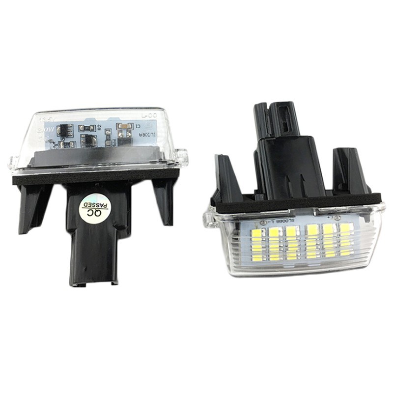 Bộ 2 Đèn LED Chiếu Sáng Biển Số Xe Hơi Toyota Camry Yaris Vios