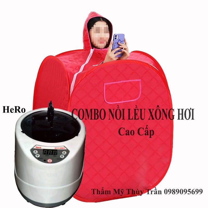 Nồi lều xông 3lit hero Cao Cấp