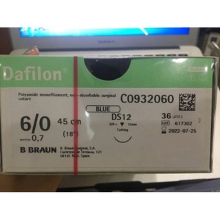 Chỉ phẫu thuật dafilon 5.0 ,6.0