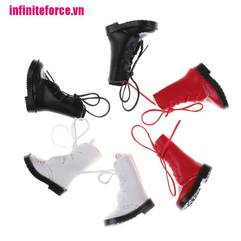 1 Đôi Giày Múa Ba Lê Bằng Da Pu Tỉ Lệ 1 / 6 1 / 8