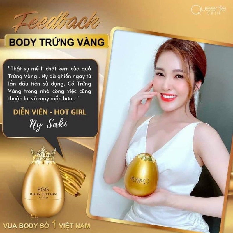 Kem Body Mật Nghệ 1900 Queenie SKin Chính Hãng, Dưỡng Trắng Da Toàn Thân
