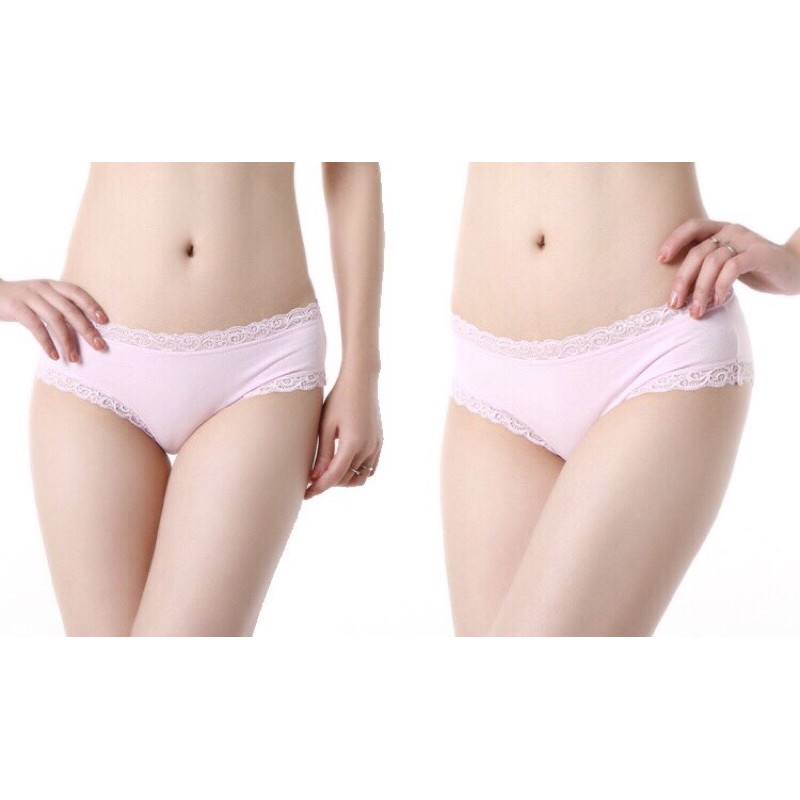 Quần Lót Cotton Viền Ren Thái 5889