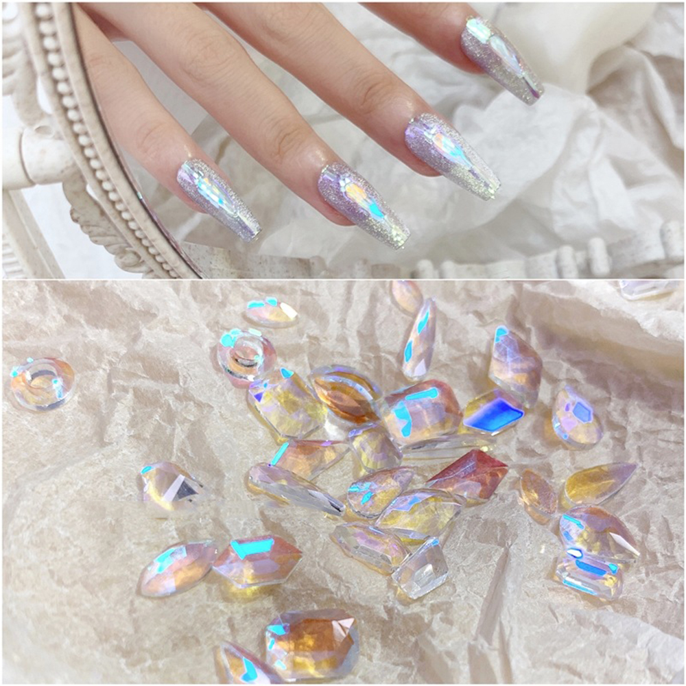 [Hàng mới về] Phụ kiện hạt trang trí móng tay nghệ thuật 3D