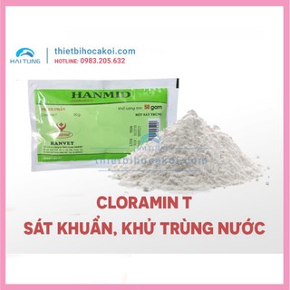 Chế Phẩm Sát Khuẩn Nước Cloramin T (chế phẩm xử lý nước nước hồ cá Koi chuyên dụng)