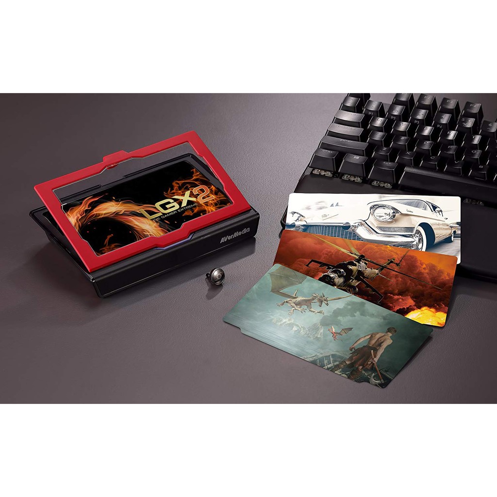 Thiết bị ghi hình live Stream HDMI Avermedia GC551 hỗ trợ độ phân giải 4K 60FPS