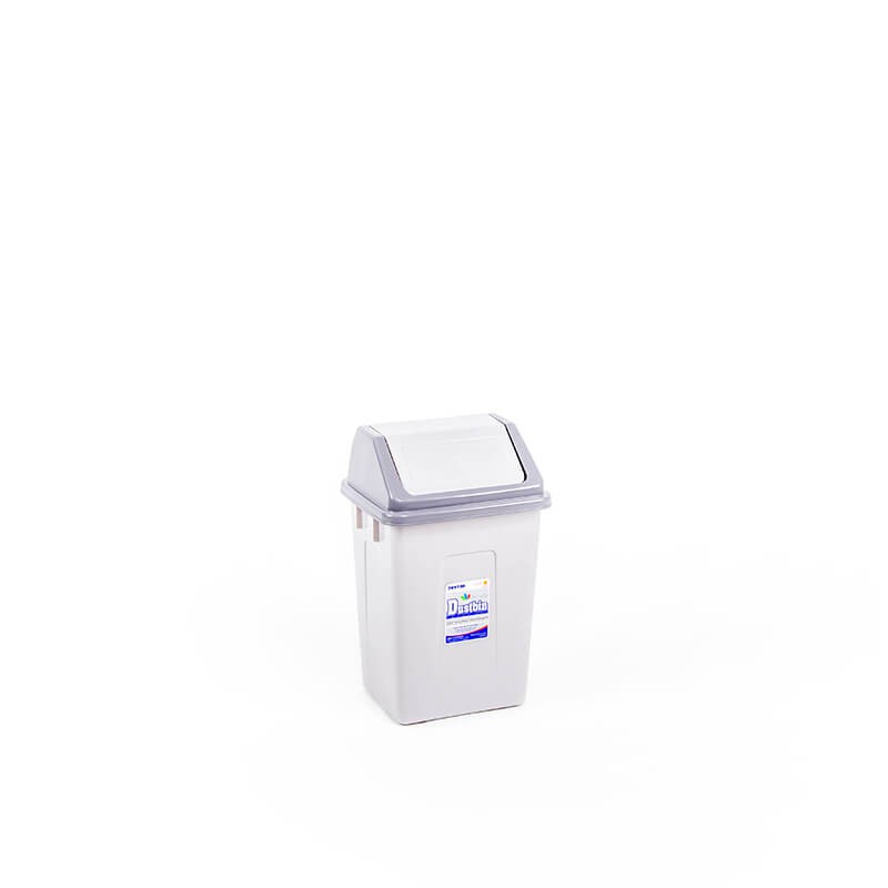 [Nhựa tốt] Thùng rác nhựa nắp bập bênh Duy Tân 42 lít , Thùng rác nắp lật gia đình, văn phòng (xám, xanh lá, sữa)