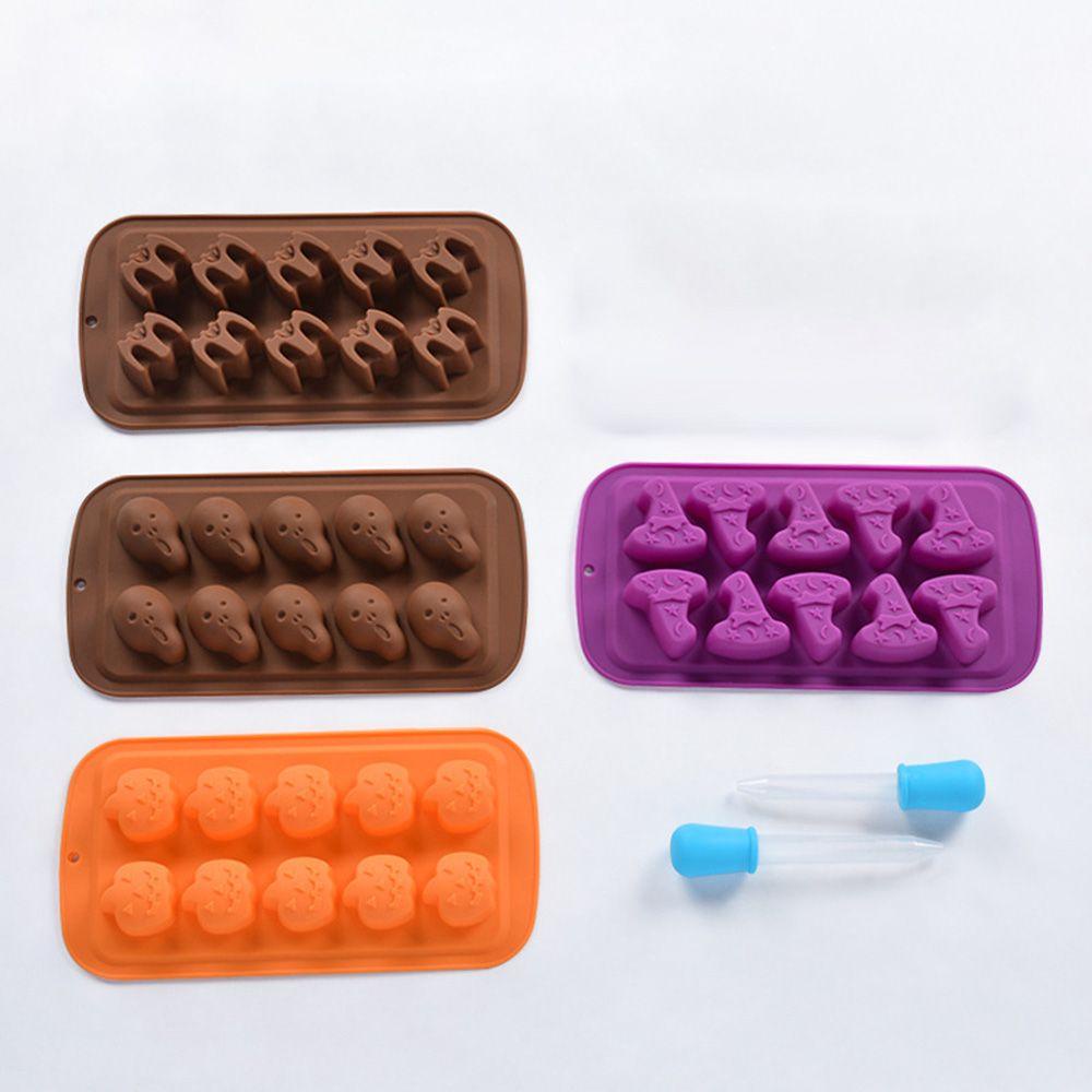 Khuôn Silicone Tạo Hình Làm Bánh Kẹo Chủ Đề Halloween